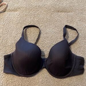Victoria's Secret Black T-Shirt Bra with Molded Cups